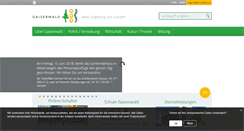 Desktop Screenshot of gaiserwald.ch